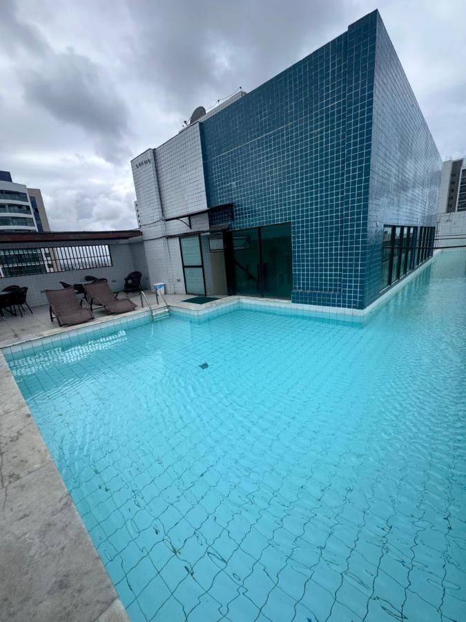 רסיפה Flat - Boa Viagem Para Ate 5 Pessoas, Andar Alto Vista Mar, Piscina, Wifi 500Mbps, מראה חיצוני תמונה